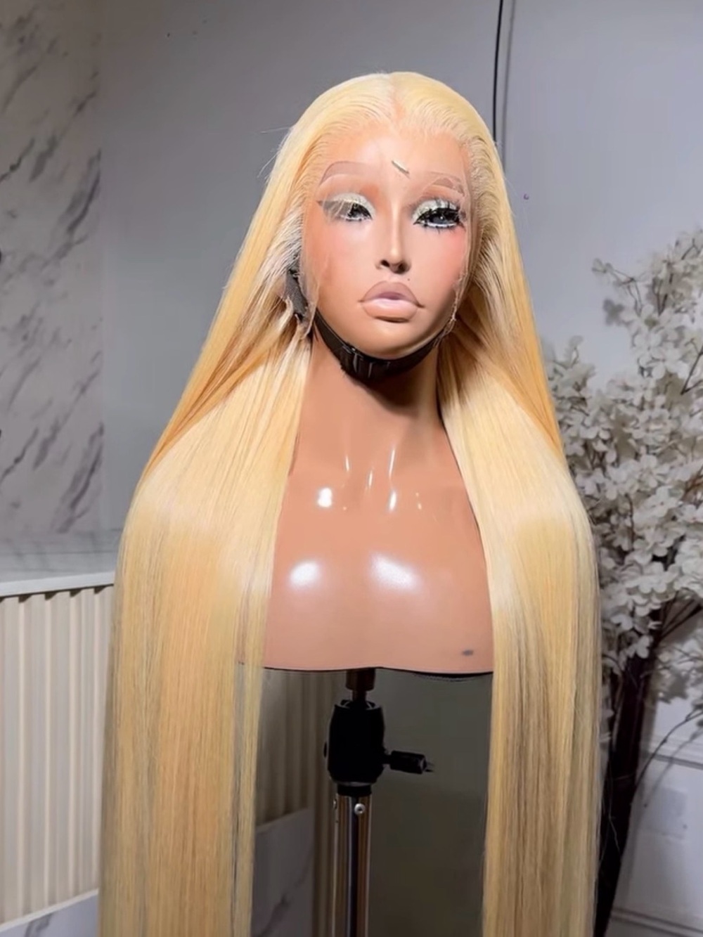 30 inch 613 blonde 13x6 HD frontal unit